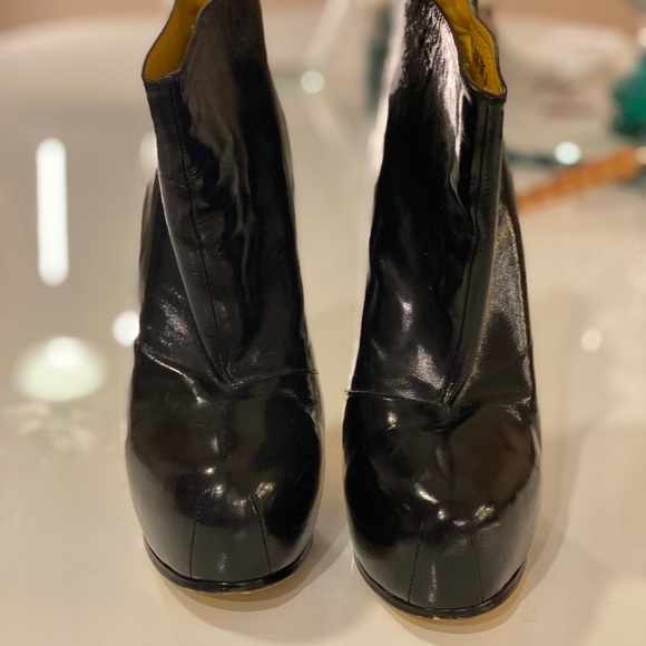 YSL Yellow Bottom Boots - Picture 2 of 6